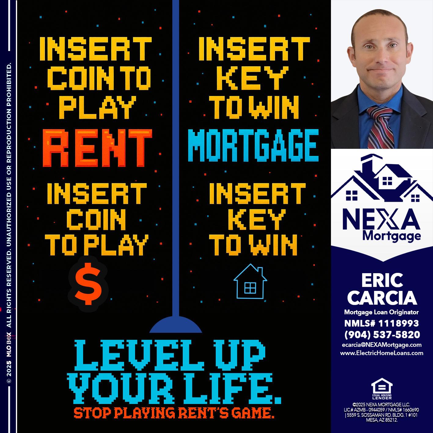 INSERT COIN - Eric Carcia -Mortgage Loan Originator