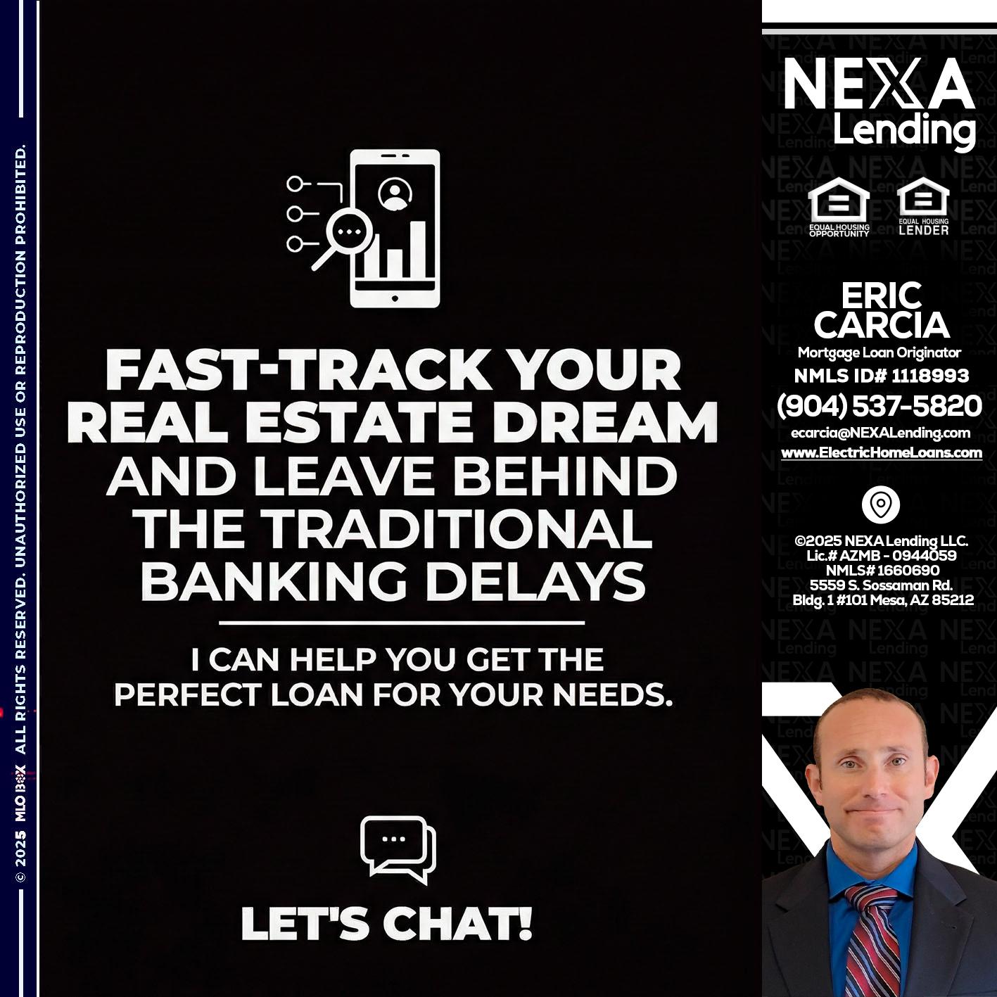 FAST TRACK - Eric Carcia -Mortgage Loan Originator