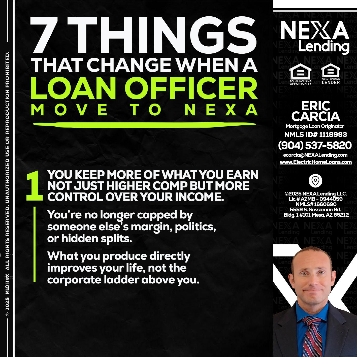 7 THINGS (1) - Eric Carcia -Mortgage Loan Originator