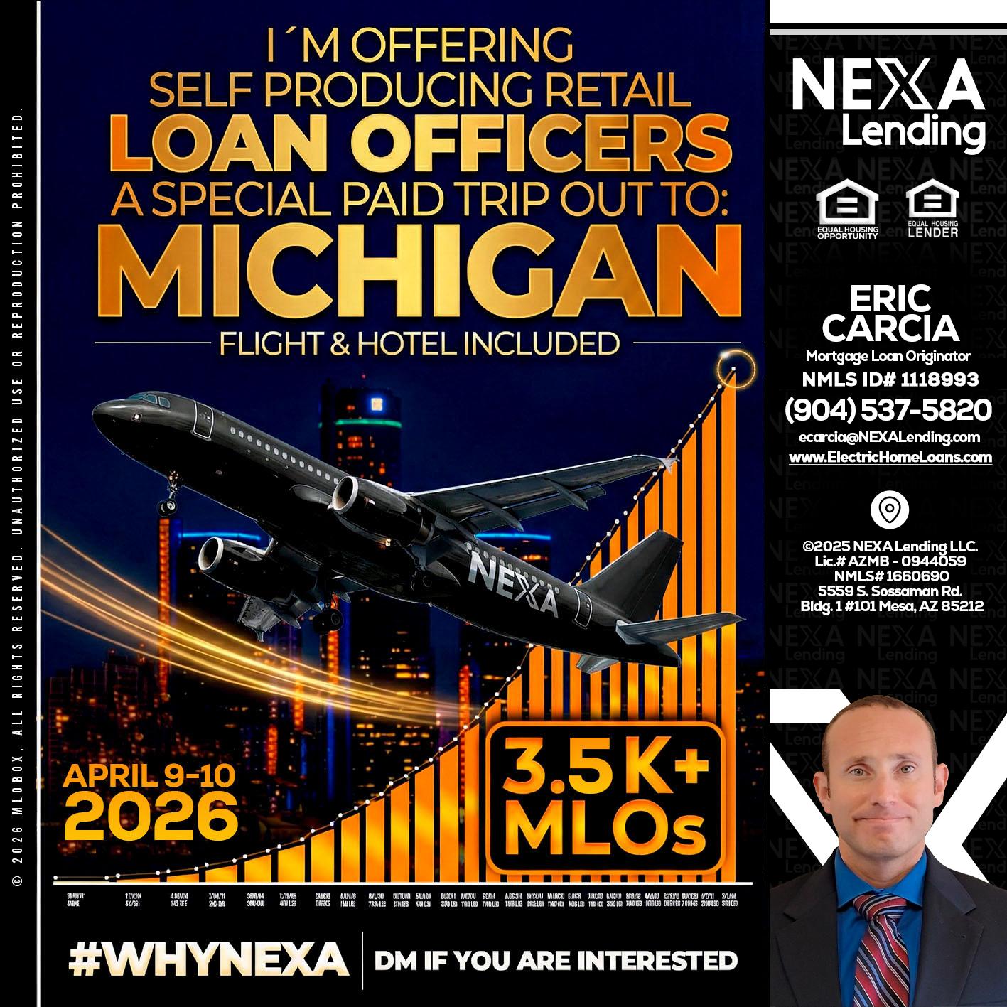 3.5K - Eric Carcia -Mortgage Loan Originator