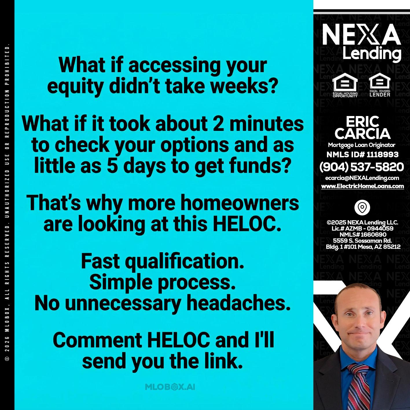 what if - Eric Carcia -Mortgage Loan Originator