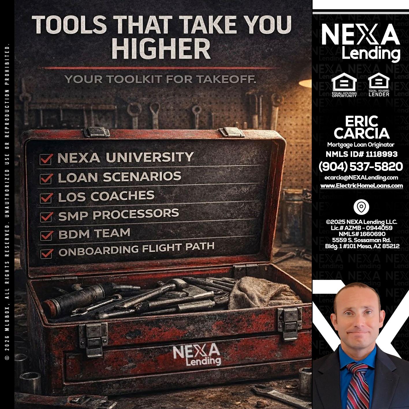 TOOLS THAT - Eric Carcia -Mortgage Loan Originator