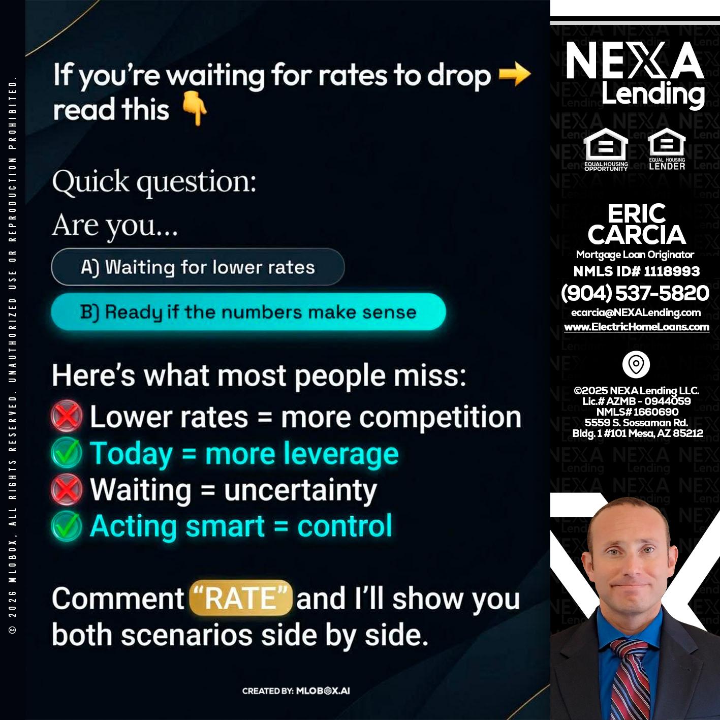 IF YOU ARE - Eric Carcia -Mortgage Loan Originator