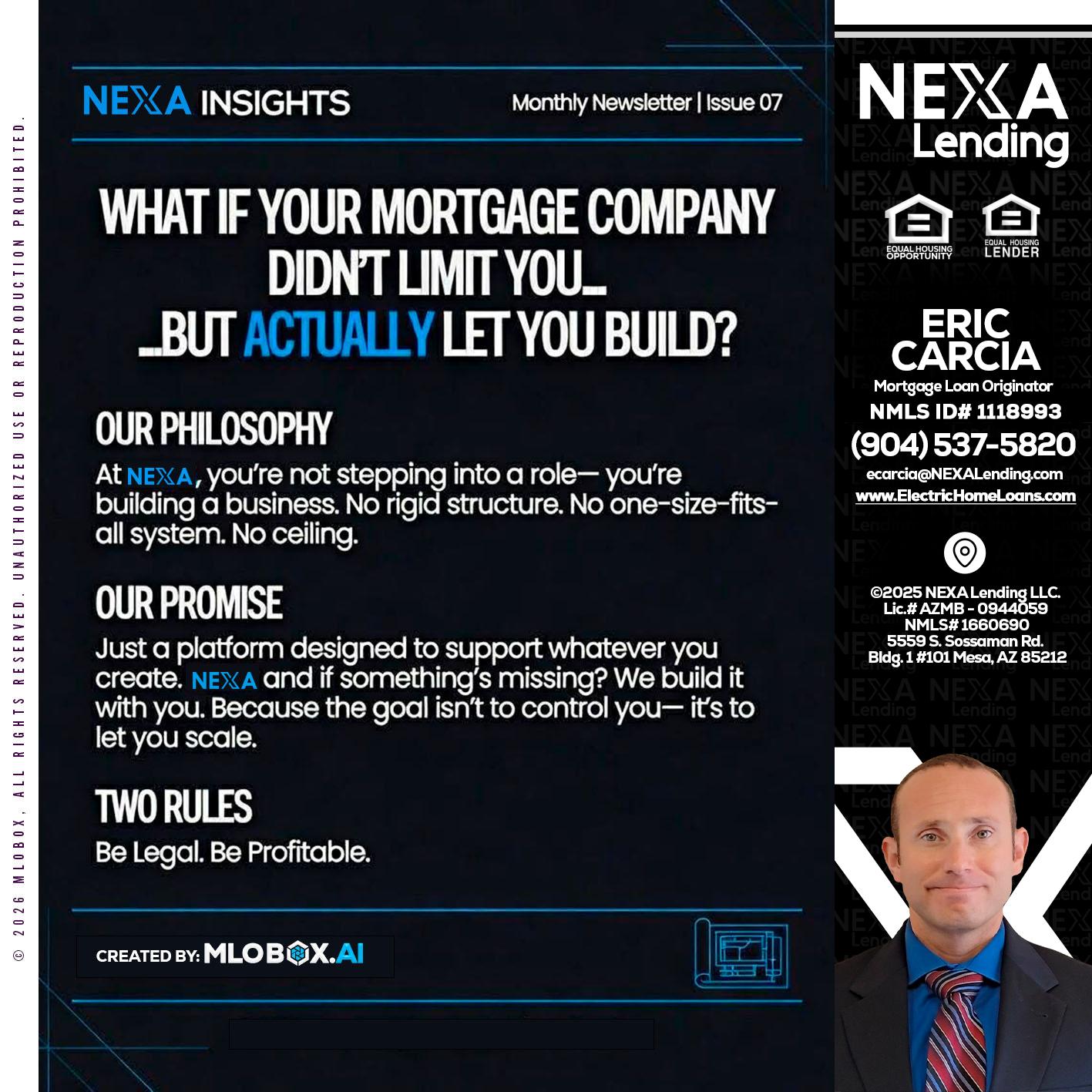 NEXA INSIGHTS - Eric Carcia -Mortgage Loan Originator