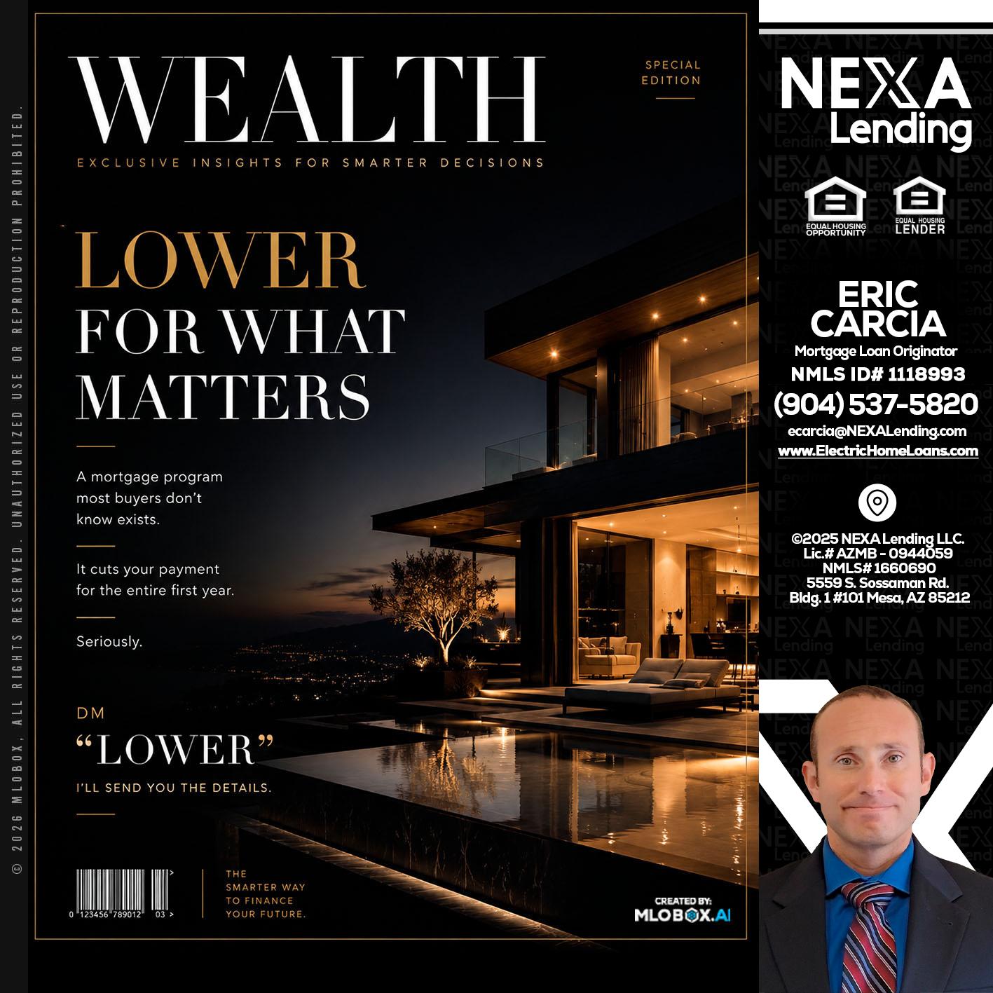 WEALTH - Eric Carcia -Mortgage Loan Originator