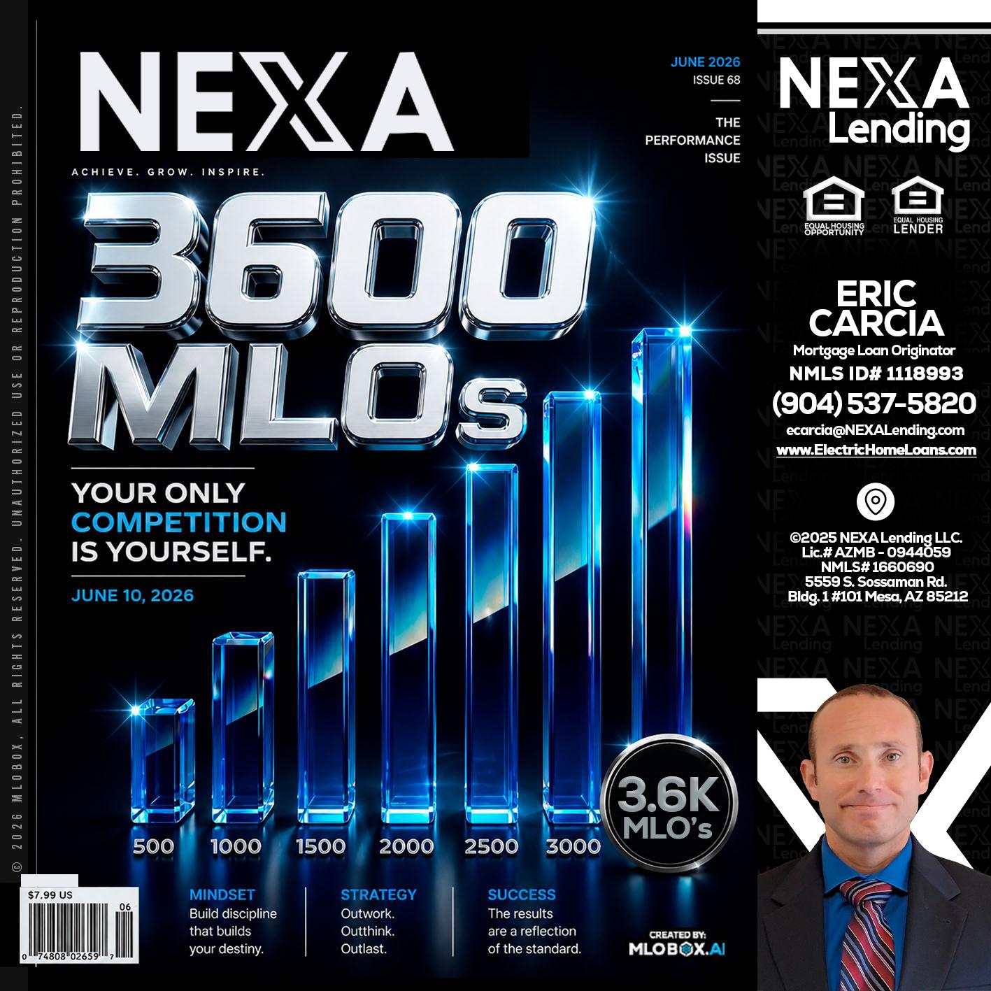 3600 MLOs - Eric Carcia -Mortgage Loan Originator