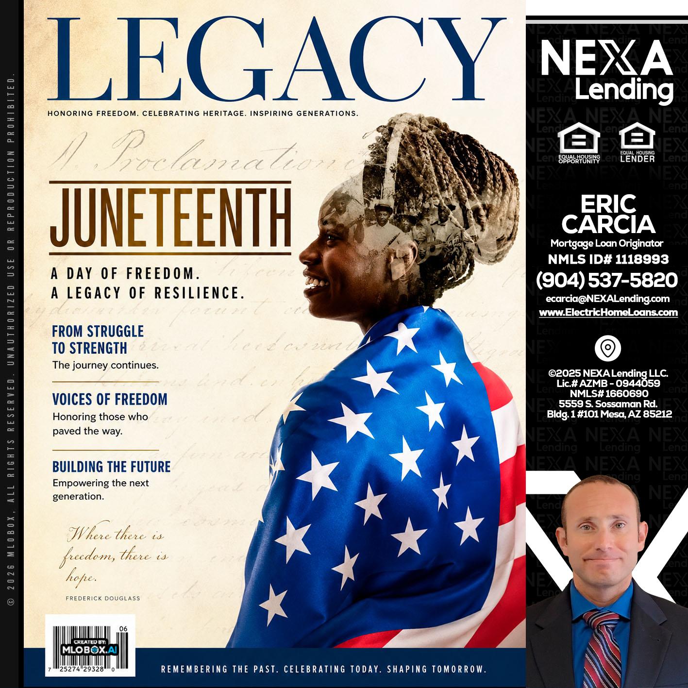 LEGACY - Eric Carcia -Mortgage Loan Originator