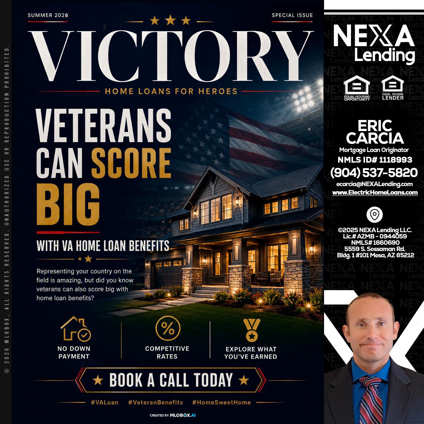 VICTORY - Eric Carcia -Mortgage Loan Originator