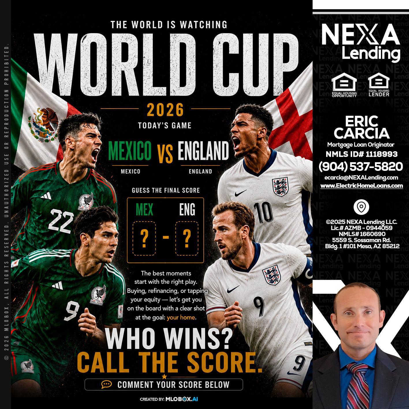 WHO'S WIN - Eric Carcia -Mortgage Loan Originator