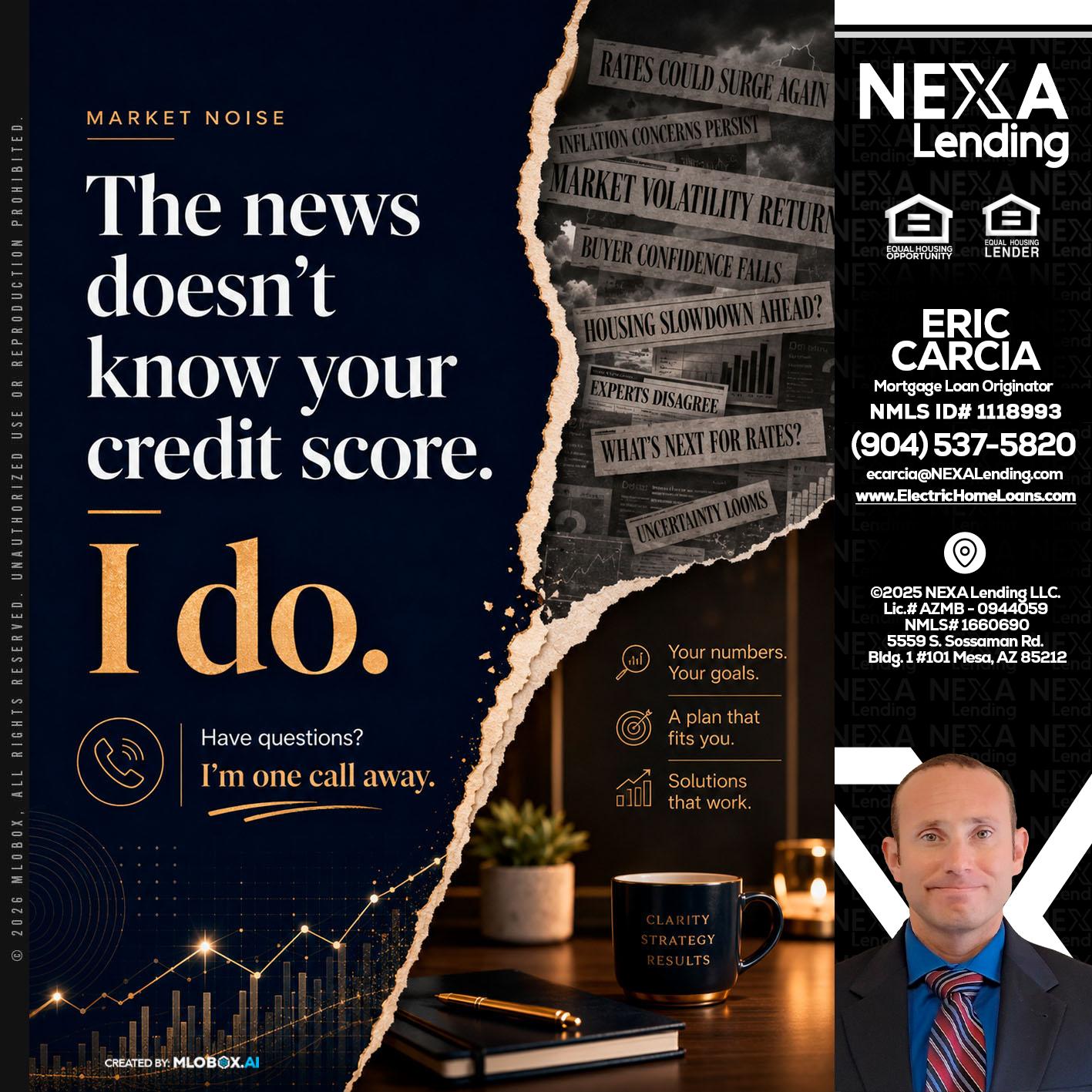 MARKET NOISE - Eric Carcia -Mortgage Loan Originator